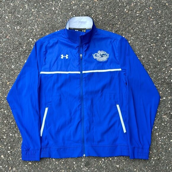 Syracuse Crunch jacket size medium blue Under Armour AHL hockey - Picture 1 of 4